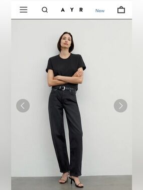 AYR The Getup jean in Film Noir size 28R. Brand new, never worn